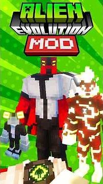 Minecraft 1.20.1: BEN 10 No MINECRAFT!!! - Alien Evolution MOD [JAVA]