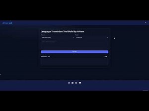 Free Language Translator Using Python & LibreTranslate (No API Key)