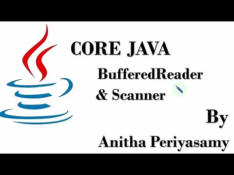 BufferedReader & Scanner class - Java Programming