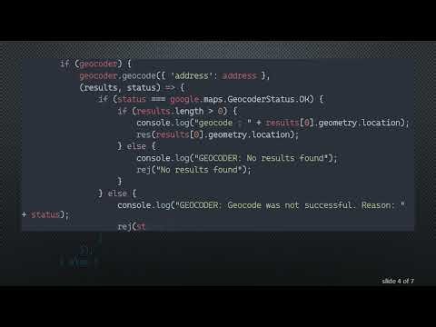 Solving Async Issues in JavaScript Geocoding with Google Maps API