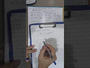 Newton Raphson method by calculator