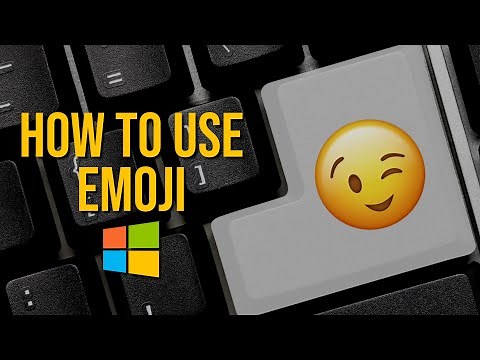 How to Use EMOJI in Windows 10/11 😉👍