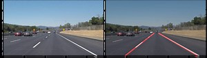 Simple Lane Detection with OpenCV