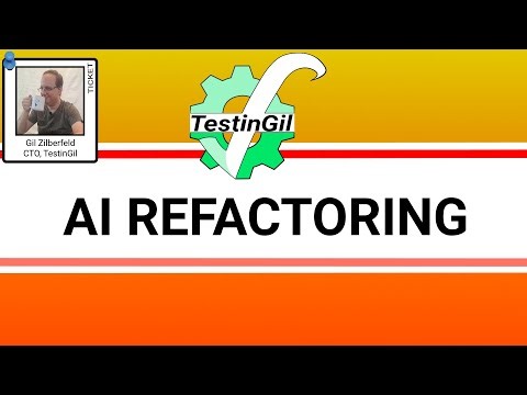 Refactoring - Using AI