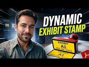 Create Dynamic PDF Stamp in Adobe Acrobat | Step-by-Step Tutorial 2026