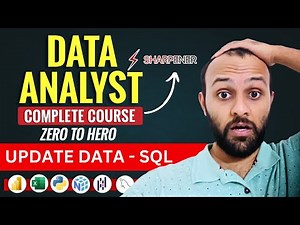 Data Analyst Tutorial #18 SQL UPDATE Command Explained | Modify Data in Tables