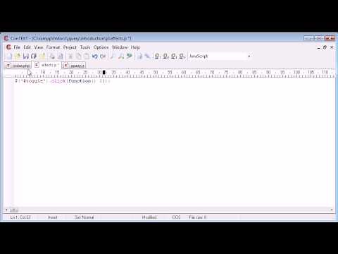 jQuery Tutorial - 73 - Slide Toggle