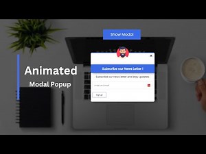 How to Create a Modal Popup in HTML CSS and JavaScript