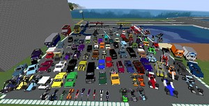 Chronokillers1.16.5 - 110 car and trucks PLUS mod Minecraft Mod