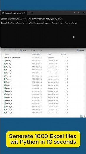 Merge 1000 Excel Files into One Report Instantly (Python Demo)