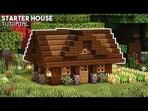 Minecraft: How to Build a Survival Starter House | Small Cottage Tutorial