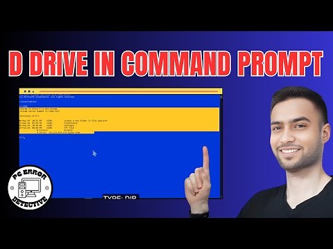 How to Access D Drive in Command Prompt on Windows | Unlock Your Drive