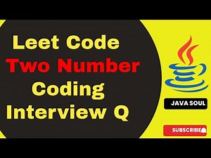 Two Sum LeetCode Explained in Java | Programming interview questions java | java 8