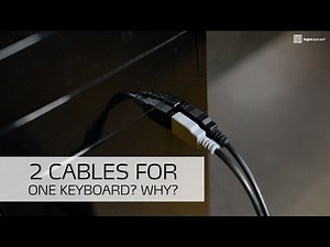 Why did we make 2 cables for our ASTRA keyboard?