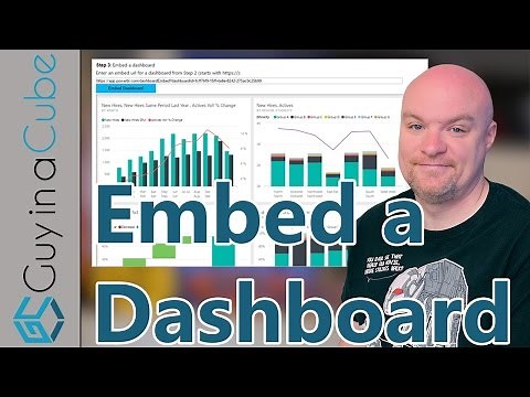 Embed a dashboard from Power BI into your application