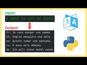 Unlimited Multi Language Translator in Python 3.9 Tutorial (Fast & Easy)