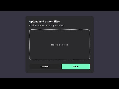 How to Create Drag and Drop File Zone Using javascript | Drag and Drop and Browse File Zone