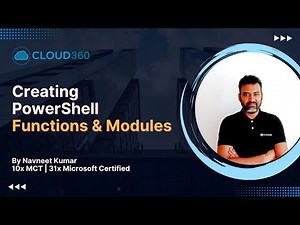 Creating PowerShell Functions & Modules | Build Reusable and Shareable Code