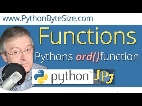Pythons ord() function