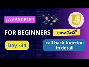 Call back function in JavaScript | what is callback function | JavaScript tutorials for beginners