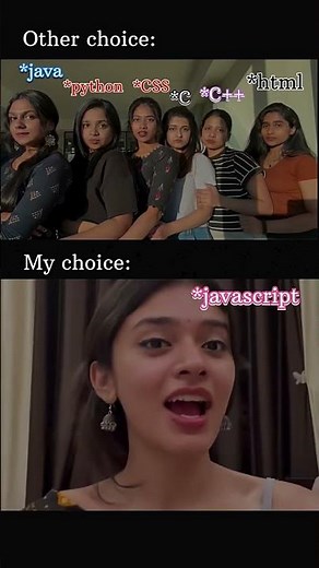 JavaScript vs other languages memes #coding #programmer #funnymemes #memecoding #shorts #javascript