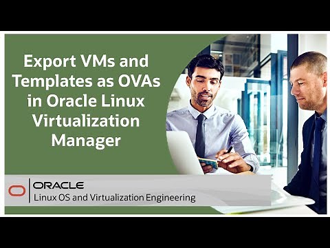 Export VMs and Templates as OVAs in Oracle Linux Virtualization Manager