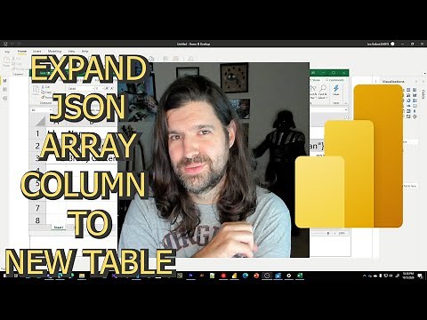 Power BI: Expand JSON Array Column to New Table