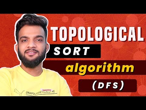 G-21. Topological Sort Algorithm | DFS