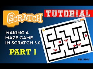 Making a maze game in Scratch 3.0 part 1