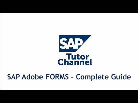SAP Adobe FORMS - Complete Guide