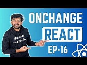 Onchange event in React | React Ep- 16 | code io - Tamil