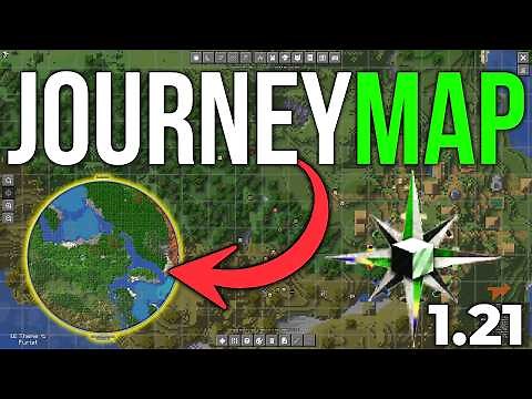How To Download & Install JourneyMap in Minecraft 1.21