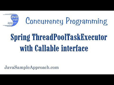 Spring ThreadPoolTaskExecutor with Callable interface for concurrency programming