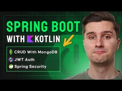 Full 2025 Backend Dev Crash Course for Beginners With Spring Boot (Kotlin, JWT Auth, MongoDB)