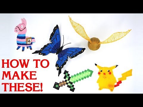 3D Pen Art - 5 EASY Ideas for Beginners