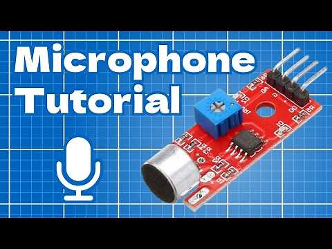 🎤 HOW TO USE A MICROPHONE WITH ARDUINO: Connection and setup