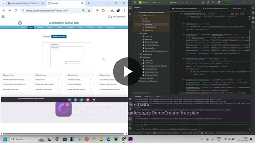 Selenium Automation Framework with Python and PyTest | ARPAN BHATTACHARYYA posted on the topic | LinkedIn