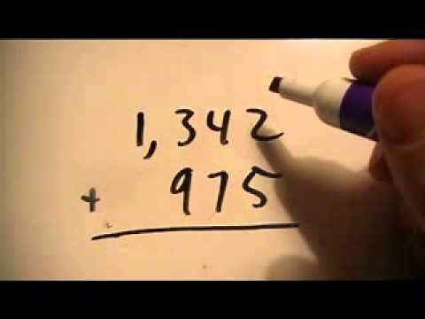 Addition Using U.S. Standard Algorithm