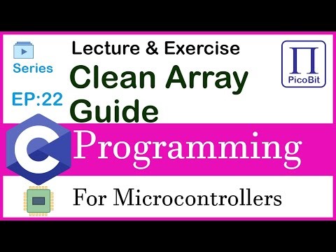 Arrays in C — The Complete Beginner-to-Pro Guide| for microcontroller.