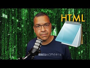How to create a web page in HTML using Notepad