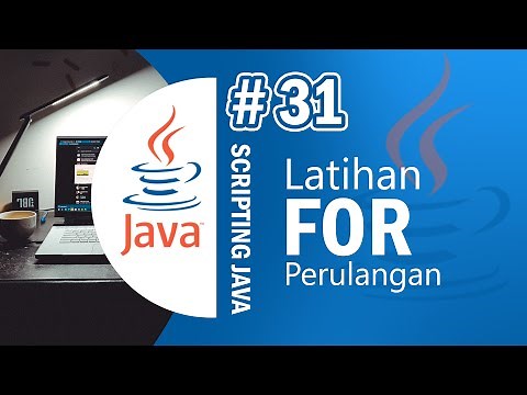 Java 31 - Bilangan Ganjil 1 - 10 dengan Looping For pada Java - Tutorial Java Netbeans Indonesia
