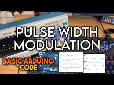 How To Create A PWM Signal Using The Arduino Uno - For Beginners