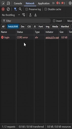 Fix CORS Error in React & Node.js in 30 Seconds 🚀 | Developer Hack