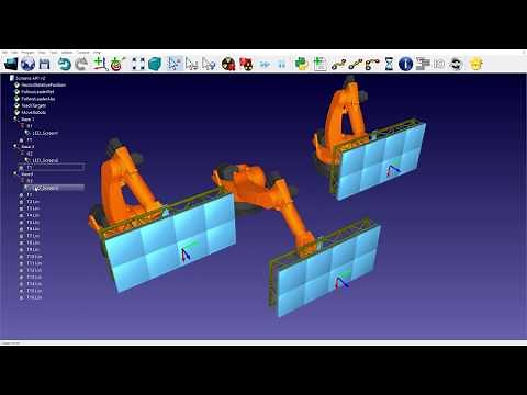 Using Python to synchronize 3 KUKA robots - RoboDK