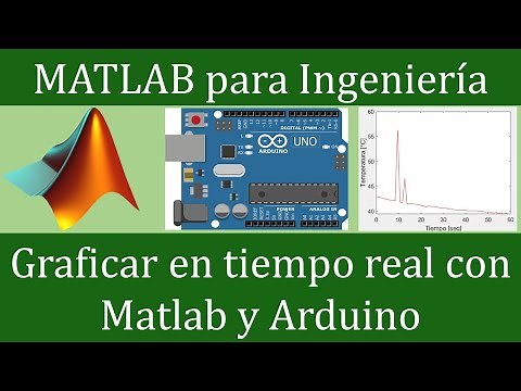 Graphing temperature data from a sensor in real time with Matlab using an Arduino board
