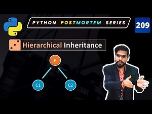 Mastering Hierarchical Inheritance in Python | OOP for Beginners #209