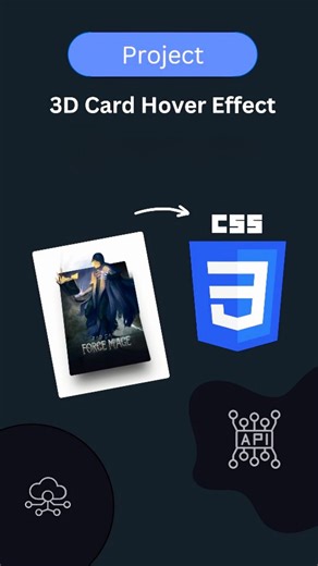 Web Code Journey | 3D Hover Effect using HTML CSS and JavaScript 🔥🔥🔥🔥 #webcodejourney #navigation #hover #html #css #html5 #css3 #csstricks #cssanimation... | Instagram