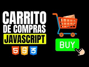 ✅ Como Hacer un Carrito de Compras con JAVASCRIPT desde Cero 🔥