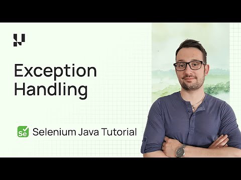 How To Handle Exceptions In Selenium 🤔| Selenium 4 Tutorial With Java | TestMu AI