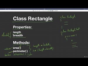 11.5 : Student Challenge — Write a Class for Rectangle — [Abdul Bari] Java Course